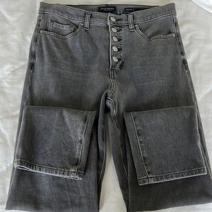 Banana Republic Gray High Rise Slim Jeans Size 30